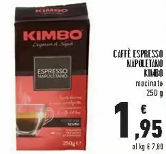 Conad City Kimbo Caffè Espresso Napoletano 250g offerta