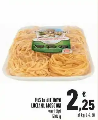 Conad City Luciana Mosconi Pasta All'uovo 500g offerta