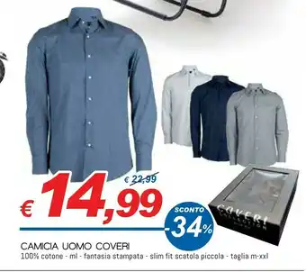 Galassia Coveri Camicia Uomo offerta