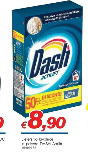 Galassia Dash Actlift Detersivo Lavatrice In Polvere offerta