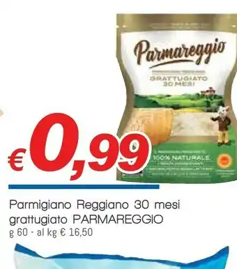 Galassia Parmareggio Parmigiano Reggiano 30 Mesi Grattugiato 60 G(ml) offerta
