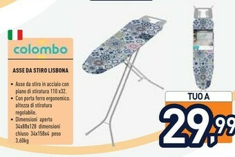 Colombo Asse Da Stiro Lisbona