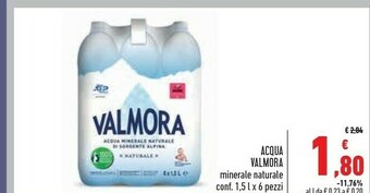 Conad Superstore Valmora Acqua offerta