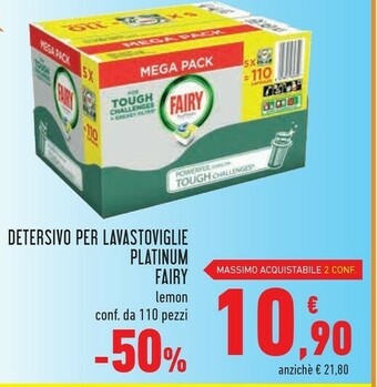 Conad Superstore Fairy Detersivo lavastoviglie offerta