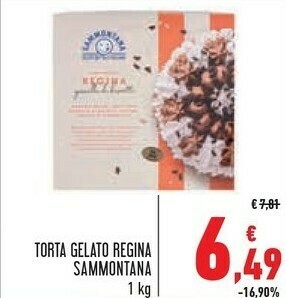 Conad Superstore Regina Torta gelato offerta
