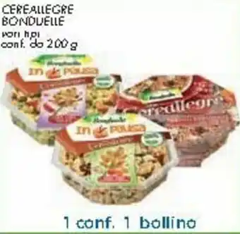 Conad City Bonduelle Cereallegre 200g offerta