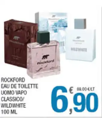 Splendidi e Splendenti Rockford Eau de Toilette Uomo Vapo Classico/Wildwhite 100ml offerta