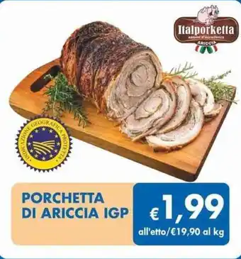 MD Discount PORCHETTA DI ARICCIA IGP offerta