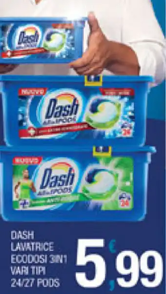 Splendidi e Splendenti Dash Lavatrice Ecodosi 3in1 24/27 Pods offerta