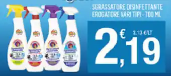 Splendidi e Splendenti Sgrassatore Disinfettante Erogatore 700ml offerta