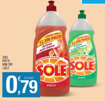Splendidi e Splendenti Sole Piatti 1,10lt offerta