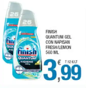 Splendidi e Splendenti Finish Quantum Gel con Napisan Fresh/Lemon 560ml offerta