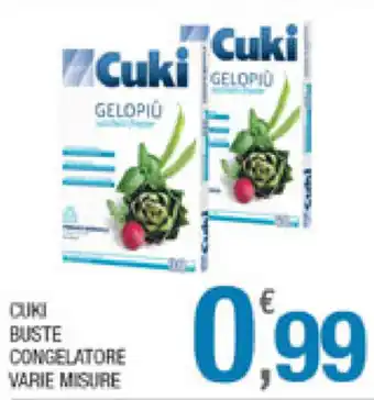 Cuki Buste Congelatore varie misure