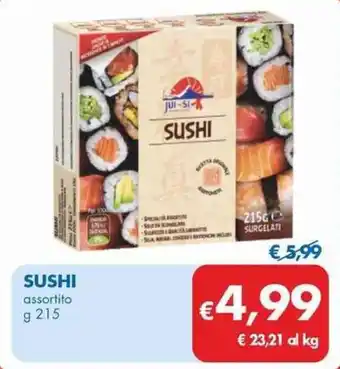MD Discount SUSHI assortito g 215 offerta