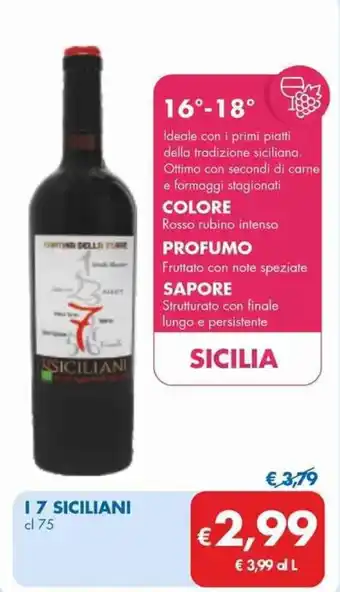 I 7 SICILIANI cl 75