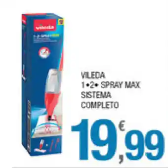 Splendidi e Splendenti Vileda 1-2 Spray Max Sistema Completo offerta