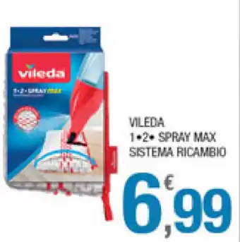 Splendidi e Splendenti Vileda 1-2 Spray Max Sistema Ricambio offerta