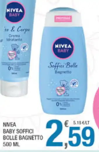 Splendidi e Splendenti Nivea Baby Soffici Bolle Bagnetto 500ml offerta