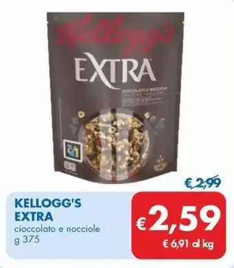 KELLOGG'S EXTRA cioccolato e nocciole g 375