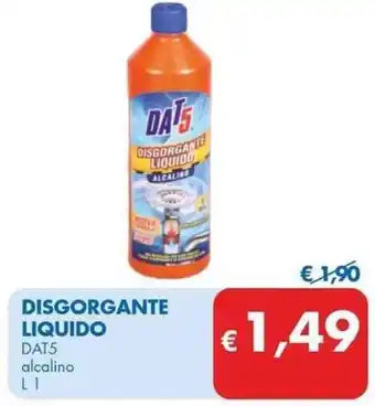 MD Discount DISGORGANTE LIQUIDO DAT5 alcalino L 1 offerta