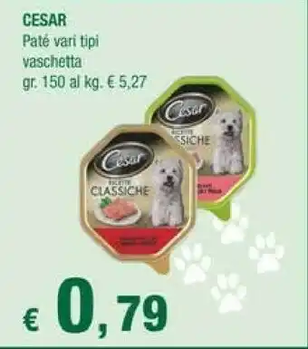 Crai Cesar Pate Cibo Per Cani offerta
