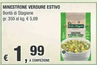 Crai Bontà Di Stagione - Minestrone Estivo Le + Buone 350 G(ml) offerta