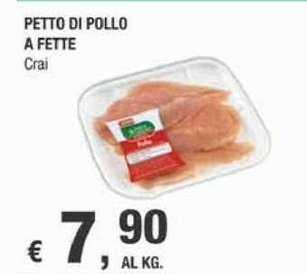 Crai Crai Petto Di Pollo A Fette offerta