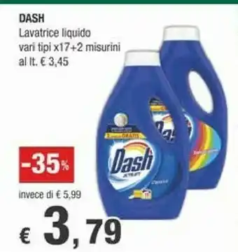 Crai Dash Lavatrice Liquido offerta