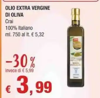 Crai - Olio Extra Vergine Di Oliva 750 G(ml)