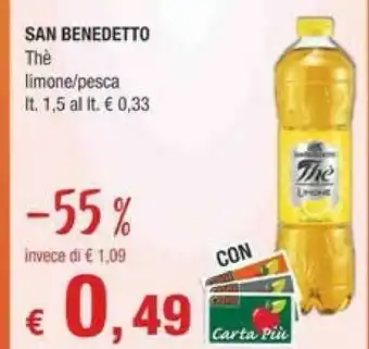 Crai San Benedetto San Benedetto - Limone 1500 g(ml) offerta