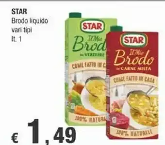 Crai Star Brodo Liquido offerta