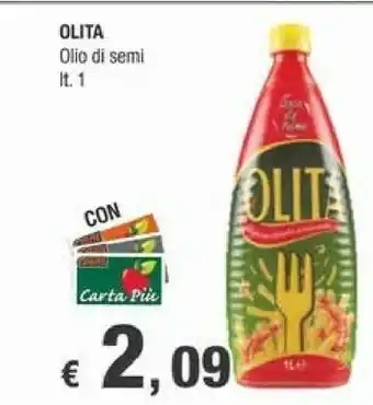 Crai Olitalia - Olio Di Semi Di Arachide Fior D'Olio 1000 G(ml) offerta