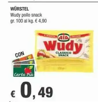 Crai Aia Wudy Di Puro Suino 100 G(ml) offerta