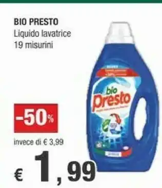 Crai Presto Liquido Lavatrice offerta