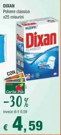 Crai Dixan Detersivo In Polvere offerta