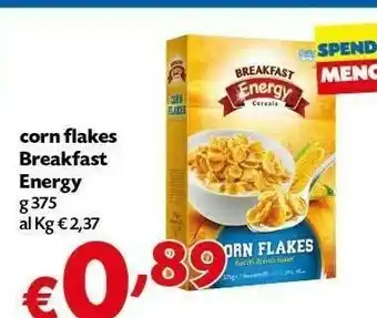 Pam Energy Corn Flakes Breakfast offerta
