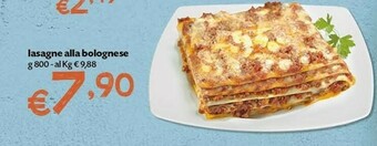 Pam Lasagne Alla Bolognese offerta