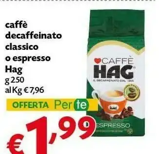 Pam Hag Caffè Decaffeinato Classico offerta