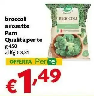 Pam Pam&Panorama - Broccoli 450 G(ml) offerta