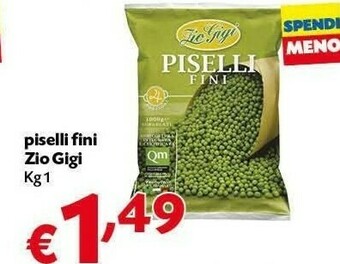 Pam Zio Gigi Piselli Fini offerta