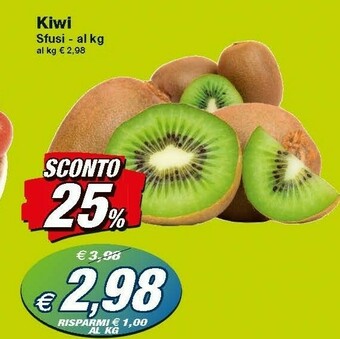 Prix Quality Kiwi Sfusi offerta