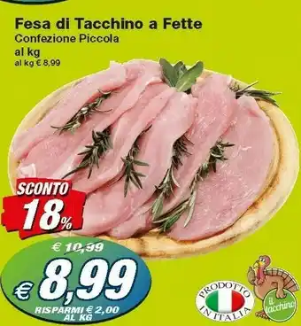 Prix Quality Fesa Di Tacchino A Fette offerta
