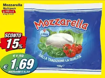 Prix Quality Mozzarella Multipack offerta