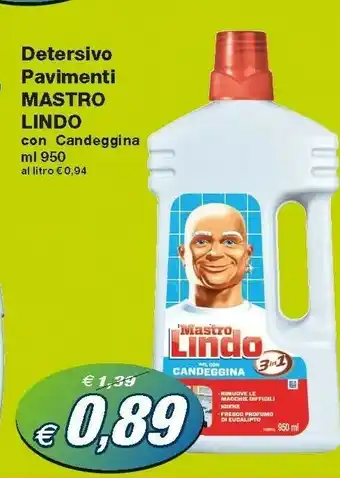 Prix Quality Mastro lindo Detersivo Pavimenti offerta