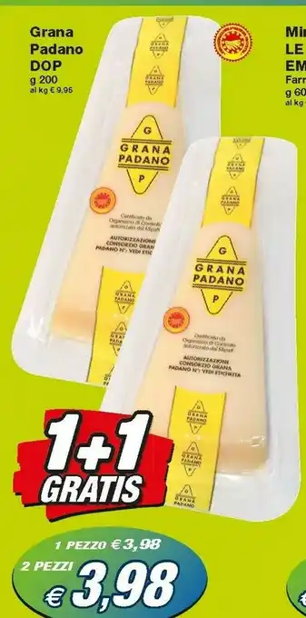Prix Quality Grana Padano DOP 200 G offerta