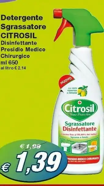 Prix Quality Citrosil Detergente Sgrassatore offerta