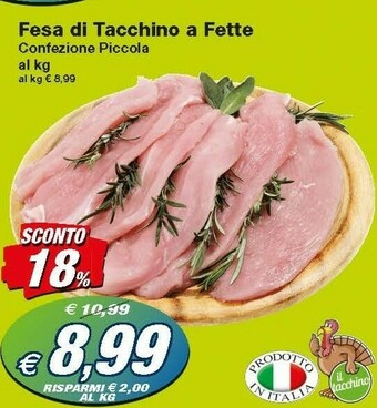 Prix Quality Fesa Di Tacchino A Fette offerta
