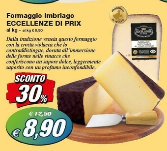 Prix Quality Eccellenze Di Prix Formaggio Imbriago offerta