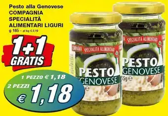 Prix Quality Specialita Alimentari Liguri Pesto Alla Genovese offerta