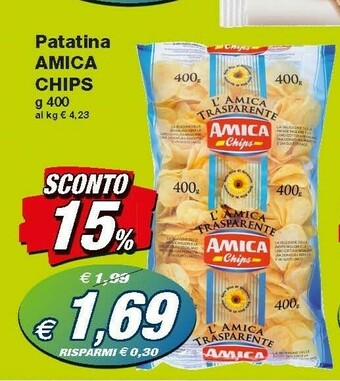 Prix Quality Amica chips Patatina Originale offerta